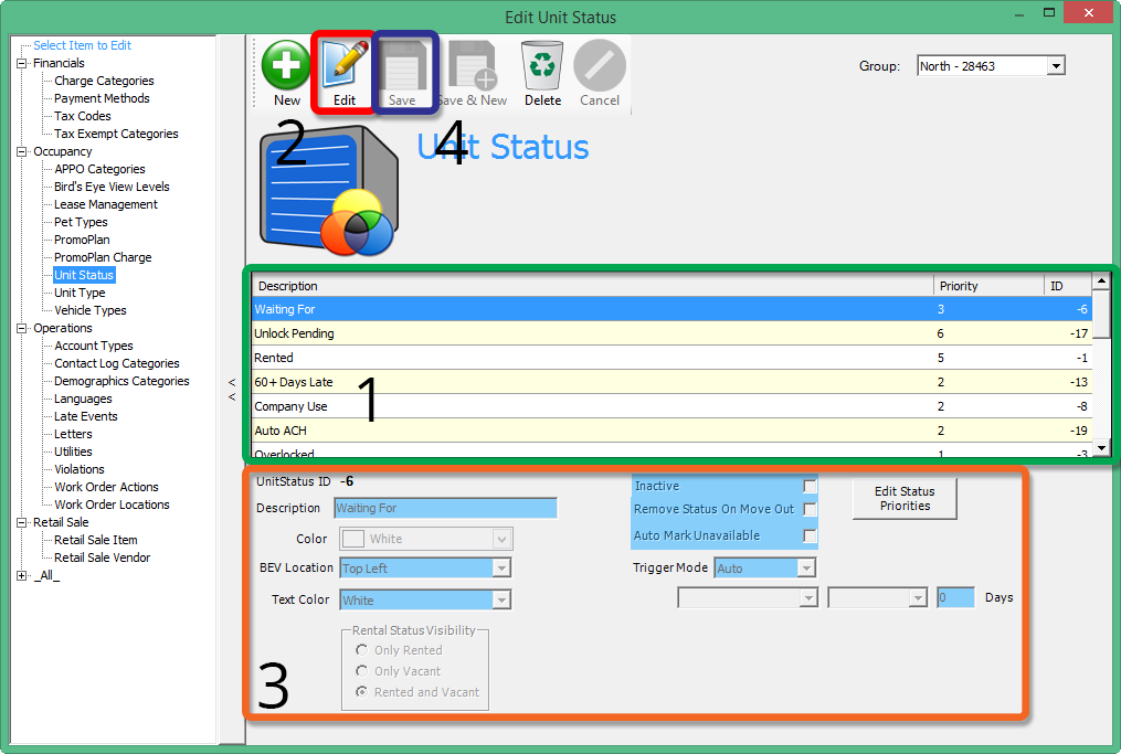 modify-unit-status-screen